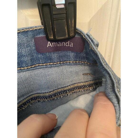 Gloria Vanderbilt Amanda Light Wash Jeans Sz.8 - Picture 4 of 4